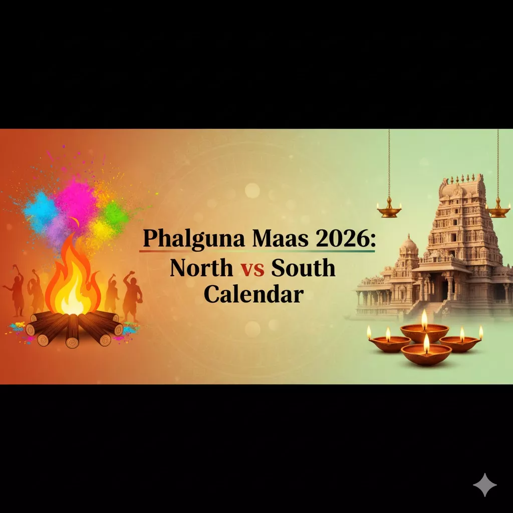 Phalguna Maas 2026 Dates | North vs South Calendar Explained — Phalguna Masam 2026