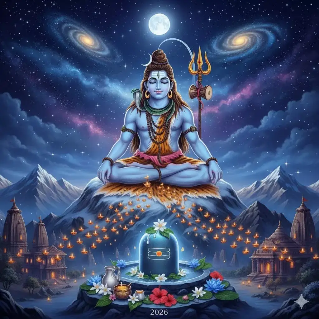 Maha Shivaratri 2026 in Phalguna Maas — Phalguna Masam 2026