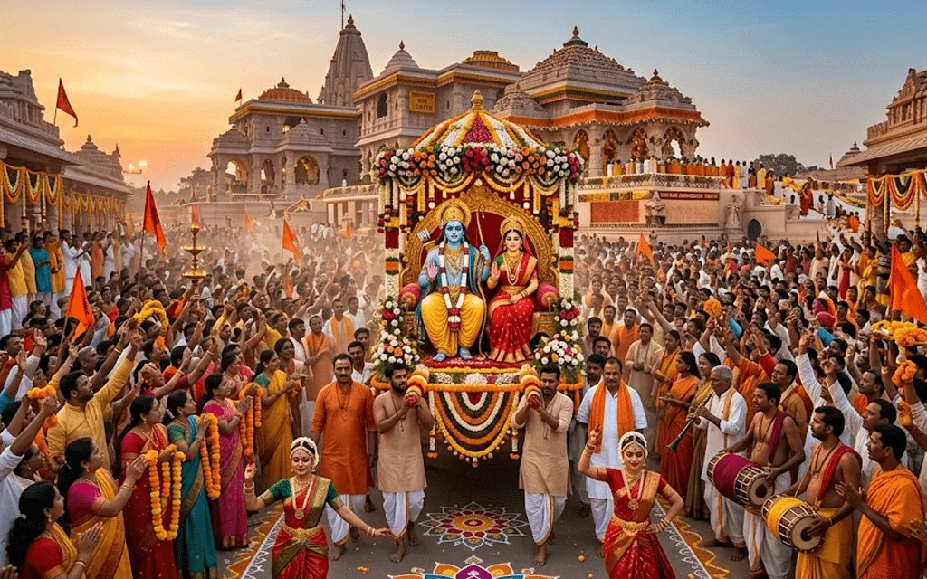 Sri Rama Navami 2026: How India is Celebrating Lord Rama’s Birth with Divine Devotion, Grand Temple Processions & Sita Rama Kalyanam By Hindutone Team — Sri Ram Navami