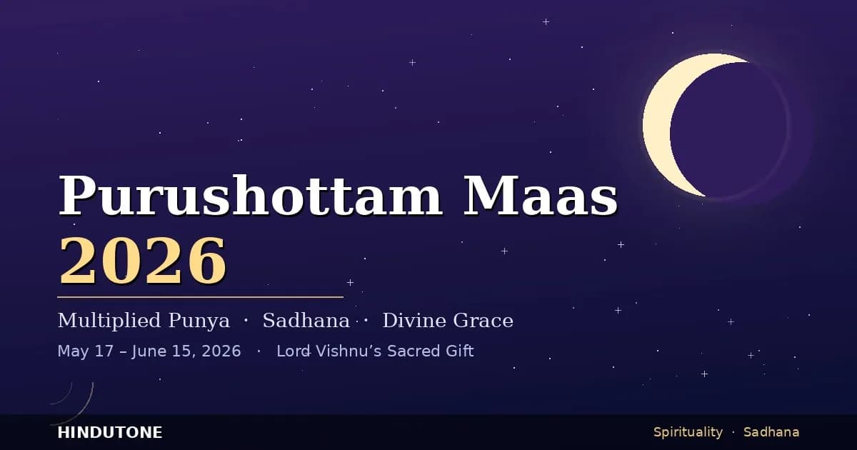 Powerful Hindu Mantras for Purushottam Maas 2026: Vishnu Bhakti, Chanting Guide & Global Devotion — Slokas and Mantras