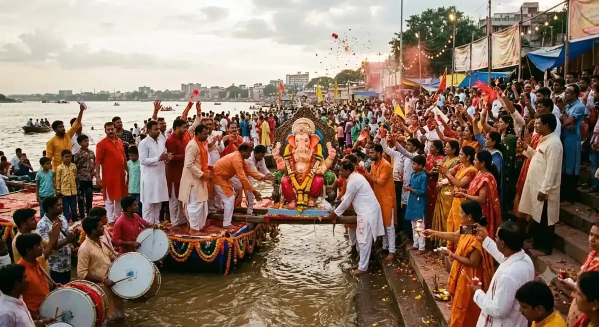 Ganesh Visarjan in Dubai 2026: Permissions, Rules, Temples & Eco Immersion — Ganesh Chaturthi