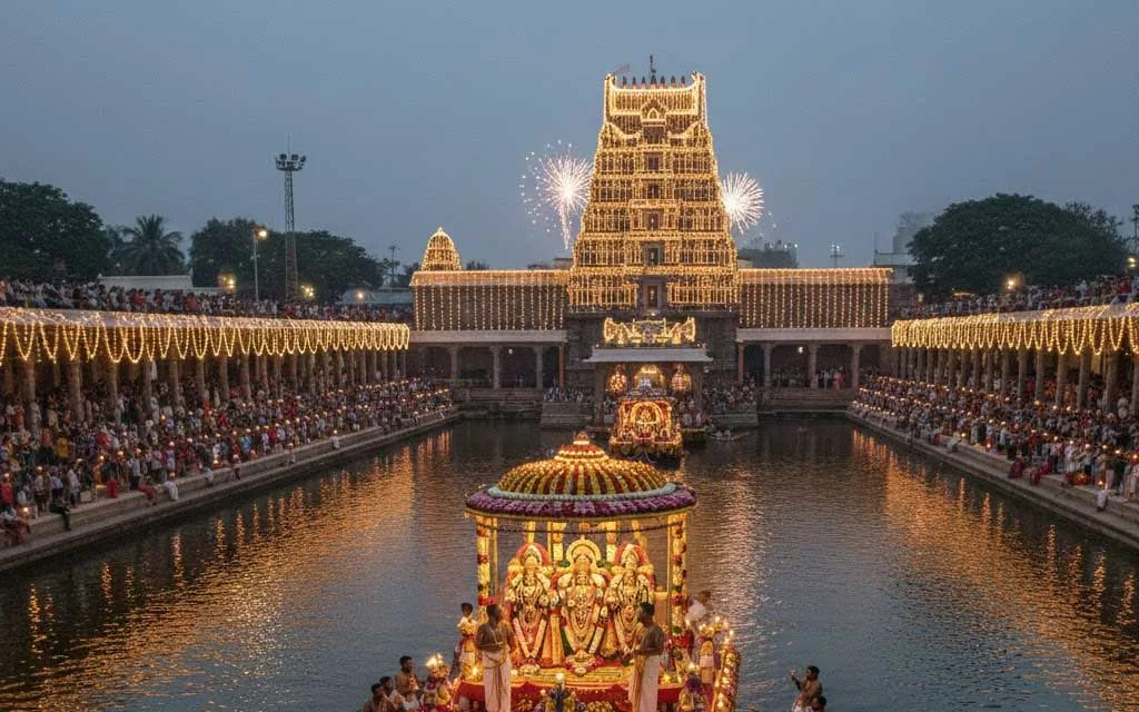 TTD Teppotsavam 2026: Tirumala Float Festival Dates February 26 to March 2 – Special Darshan, Arjitha Seva Cancellations & Guidelines — Tirumala